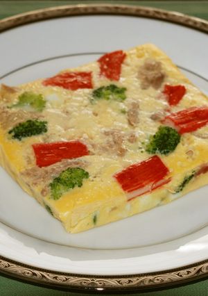 野菜ごろっと卵蒸し(*^-^*)-レシピのメイン写真