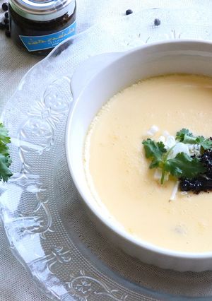 混ぜて入れるだけ！胡椒で味わう茶碗蒸し♪-レシピのメイン写真