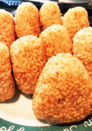 簡単!チーズ入り焼きおにぎり-レシピのメイン写真