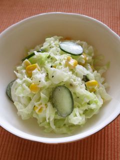 コールスローサラダ(透析食)-レシピのメイン写真