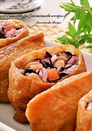ひじきの煮物で☆いなり寿司-レシピのメイン写真