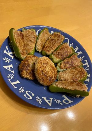 ピーマンの肉詰め-レシピのメイン写真