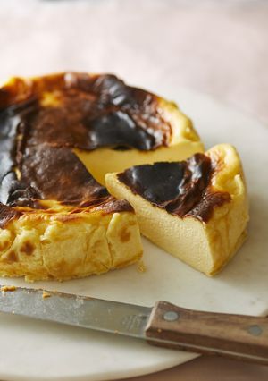 バスク風チーズケーキ-レシピのメイン写真
