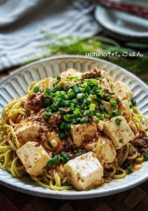 1品で大満足♪我が家自慢の麻婆豆腐麺♪-レシピのメイン写真