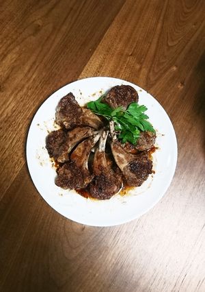 ラムチョップのバルサミコソース-レシピのメイン写真