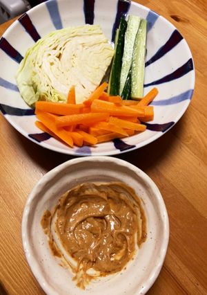 野菜スティックと、ディップ-レシピのメイン写真