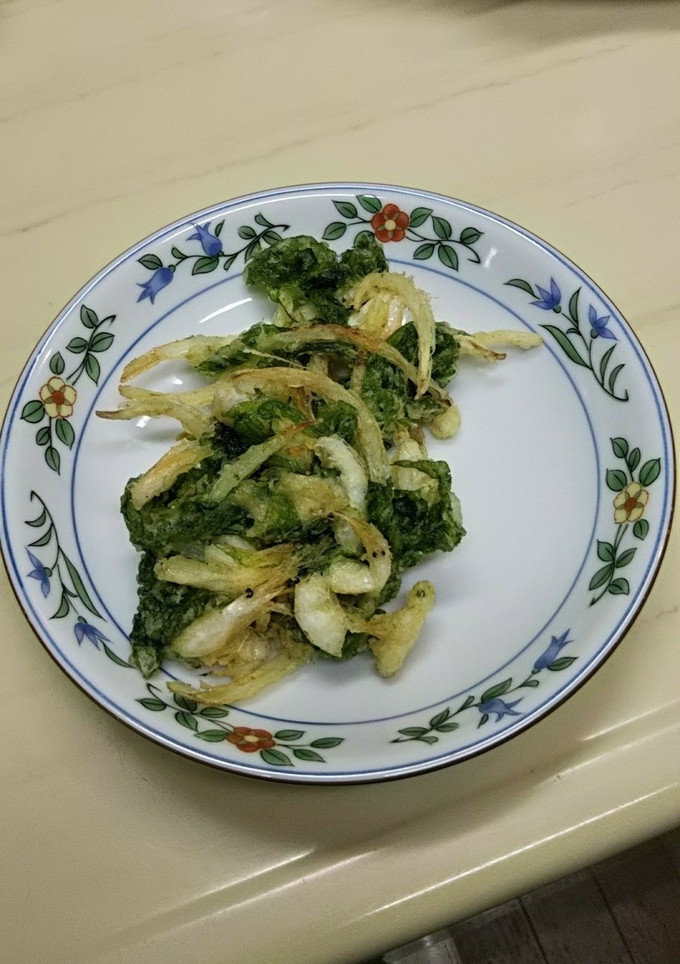 生青海苔と白えびのかき揚げ-レシピのメイン写真