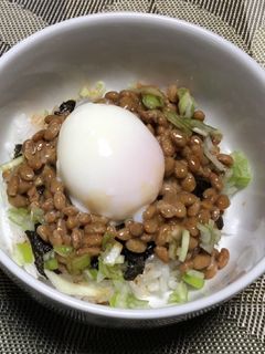 贅沢納豆ご飯-レシピのメイン写真