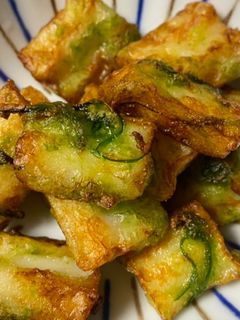 簡単!海苔の佃煮で磯辺揚げ-レシピのメイン写真
