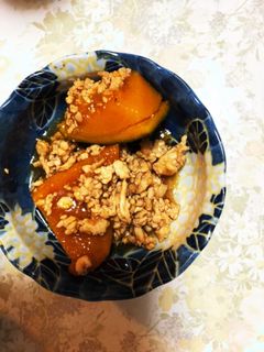 かぼちゃの鶏そぼろあんかけ-レシピのメイン写真