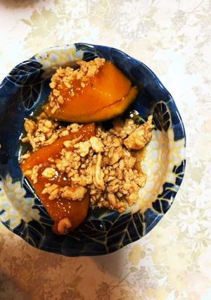 かぼちゃの鶏そぼろあんかけ-レシピのメイン写真