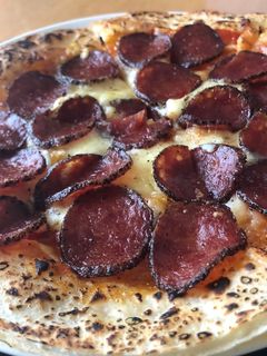 サラミのピッツァ-レシピのメイン写真