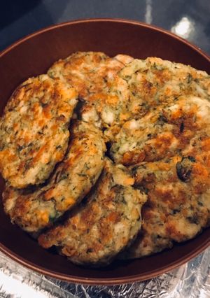 塩鮭の里芋焼き餅(抹茶のり味)-レシピのメイン写真
