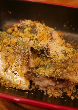 サバの香草パン粉オーブン焼き-レシピのメイン写真