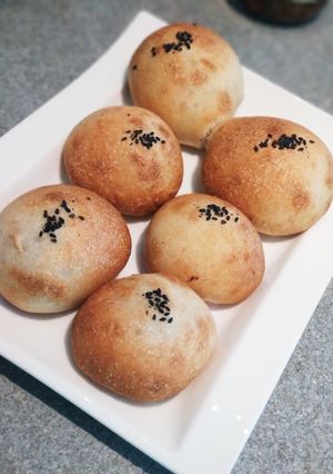 レーズン酵母 ストレート法で作るあんぱん-レシピのメイン写真