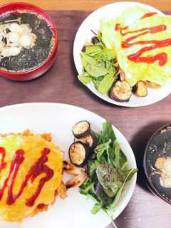 オートミールでつくるオムライス-レシピのメイン写真