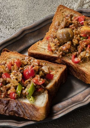箕面デニッシュ「キーマカレーデニッシュ」-レシピのメイン写真