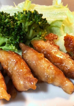 豚バラチーズ巻き♡焼肉のタレで簡単-レシピのメイン写真