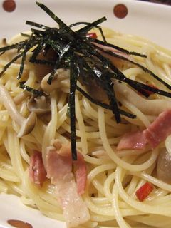 ベーコンときのこの和風スパゲティー-レシピのメイン写真