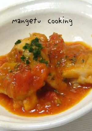 ✿✿鶏モモ肉のトマト煮✿✿-レシピのメイン写真