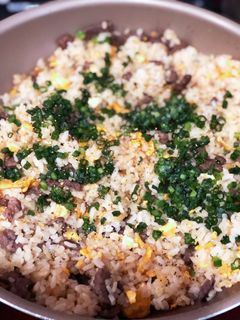 みんな大好き!スタミナにんにく肉焼き飯-レシピのメイン写真