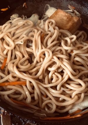 時短 カット野菜焼きうどん-レシピのメイン写真