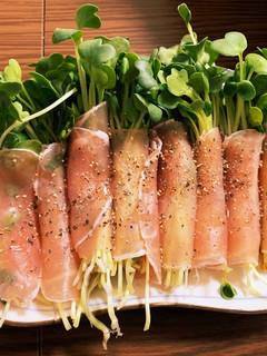 カイワレの生ハム巻き-レシピのメイン写真