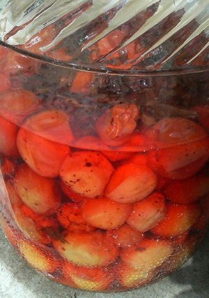 超簡単！ビン干し梅干し-レシピのメイン写真