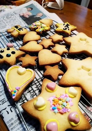 みんなで簡単デコレーションクッキー-レシピのメイン写真