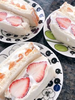 簡単!フルーツサンド-レシピのメイン写真