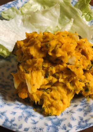 レンジで簡単本格カボチャサラダ-レシピのメイン写真