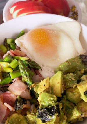 ズボラなランチ（和洋丼①）-レシピのメイン写真