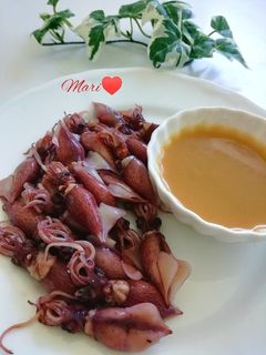 ほたるいかの酢味噌和え-レシピのメイン写真