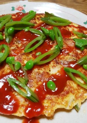 タコと春野菜のオムレツ-レシピのメイン写真