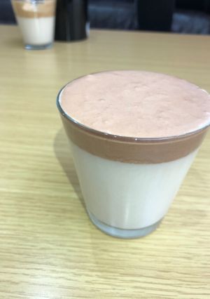 ダルゴナコーヒー風ココアミルク-レシピのメイン写真