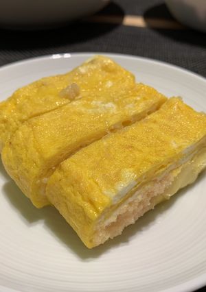 明太チーズたまご焼き-レシピのメイン写真