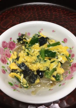 ニラ玉（鶏ガラあんかけ）-レシピのメイン写真