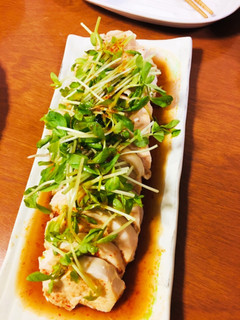 炊飯器deしっとりむね肉よだれ鶏-レシピのメイン写真