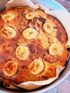 *簡単!チョコバナナマーブルケーキ*-レシピのメイン写真