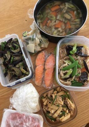 介護　つくりおきおかず11-レシピのメイン写真
