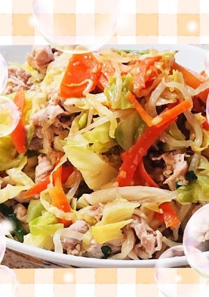 お手軽野菜炒め-レシピのメイン写真