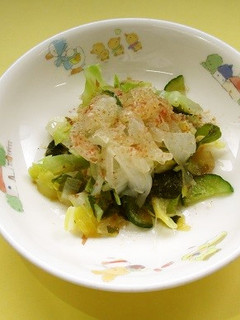 保育園給食★新玉サラダ-レシピのメイン写真