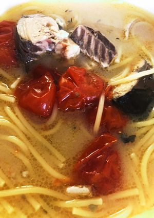15分ほぼ放置で激うまスープパスタ-レシピのメイン写真