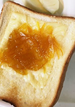 ＊八朔ジャム＊アレンジ》チーズトースト-レシピのメイン写真