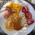 粉から作る簡単パンケーキ
