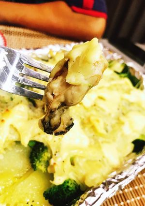 オーブン焼☆牡蠣とじゃがいものグラタン-レシピのメイン写真