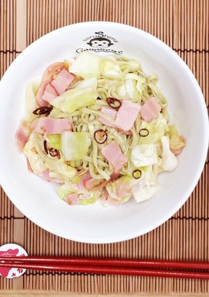 春キャベツのペペロン猿麺(乾麺)-レシピのメイン写真