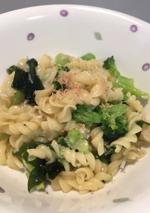 和風クリームパスタ(幼児食)-レシピのメイン写真