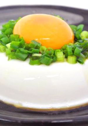 とろける生とうふの黄身醤油奴-レシピのメイン写真