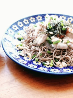 簡単! 肉そば (冷たい)-レシピのメイン写真